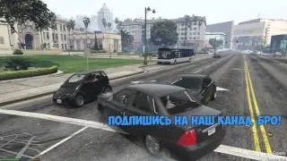 GTA 5 МОД Лада Приора Седан Баклажан!