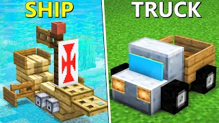 25 Mini Build Hacks in Minecraft YOU Have to TRY