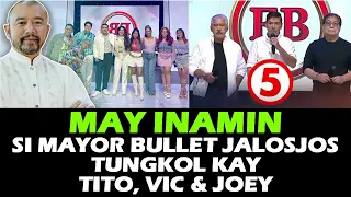 EAT BULAGA! MAY INAMIN SI MAYOR BULLET JALOSJOS KINA TITO VIC and JOEY | TAPE INC Romeo Jalosjos