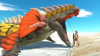 Giant Purus Eats Feeds Slow Motion New Update - Animal Revolt Battle Simulator