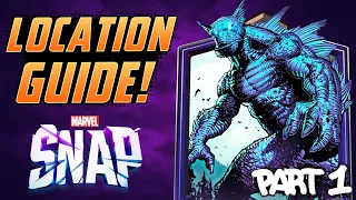 How to win on Ego?? Marvel Snap Locations Guide! (Part 1)
