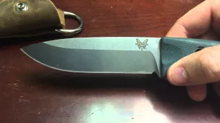 Benchmade Bushcrafter 162 unboxing