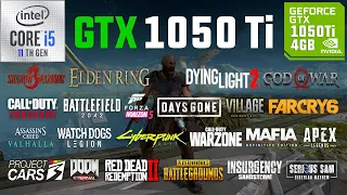 GTX 1050 Ti 4GB Test in 30 Games in 2022