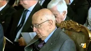 NAPOLITANO VERSO L'ADDIO AL COLLE