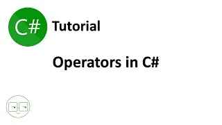 c# tutorial | operators in c#