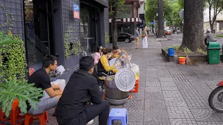 Morning in Ho Chi Minh City, Some People Relax, Some People Hustle | 4K walking