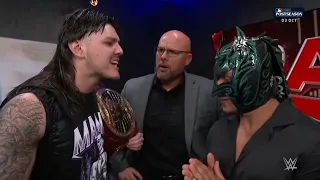 Dominik Mysterio confronta a Dragon Lee - WWE RAW 18 de Septiembre 2023 Español Latino