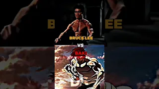 Bruce Lee vs Baki 🥵|| #anime #animeedit #brucelee #shorts #viral #youtubeshorts