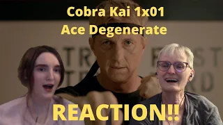 Cobra Kai Season 1 Episode 1 "Ace Degenerate" REACTION!!