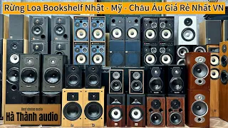 150 Cặp Loa Búc Seo Giá Rẻ | loa bookshelf Nhật - Mỹ - Châu Âu | Denon | JBL | Tannoy | Aeacustic