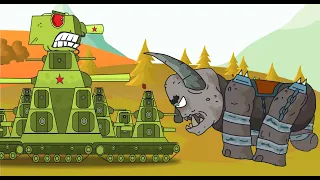 Scary Monster VS Tank. Animation about tanks. World of tanks cartoon. Monster Truck animation.