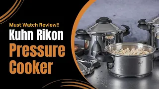 Efficient Cooking with Kuhn Rikon Duromatic Top Pressure Cooker Review- Kitchen's Culinary Marvel!