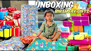 MILAD Unboxing His BIRTHDAY Gifts with MOMMY & DADDY! 😍