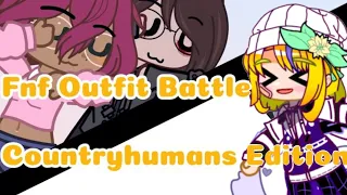 Fnf Outfit Battle | CountryHumans Edition | Fake Collab with @LawsasmashfromFunzi | I hope you like it!