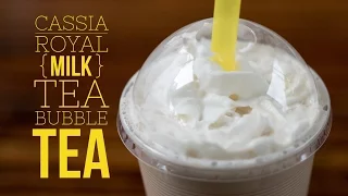 How to Make Royal Cassia Milk Tea Bubble Tea Recipe - 1 Gallon