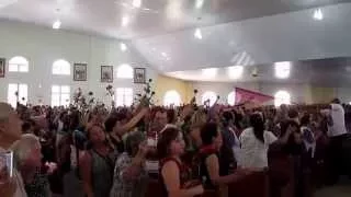 Hino de Santa Rita-Missa Das Rosas-Matriz Santa Rita-Planaltina-DF Julho/2015