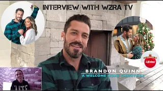 Brandon Quinn chats Lifetime's A Welcome Home Christmas: Interview with Wzra Tv