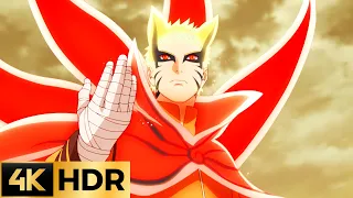 NARUTO BARYON RASENGAN vs ISSHIKI 4K HDR