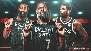 KD,Kyrie,Harden - Career Highlights - Brooklyn Nets Big 3
