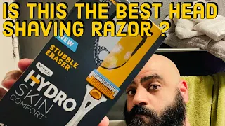 Quite Possibly The Best Razor for a Head Shave LIVE - Schick Hydro Skin Comfort