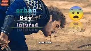 orhan bey injured 😨 || mehmood bey trapped on orhan bey 💥|| orhan bey sad scene 🔥#kurulusosaman