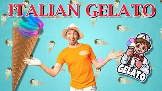 Italian Gelato | Italian Music Video for For Kids Education with Mr Oopy