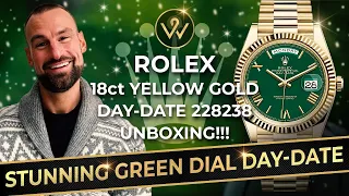 Rolex Day-Date 40mm Green Dial 228238 is this the new king of the Day-Dates?  - Official Watches