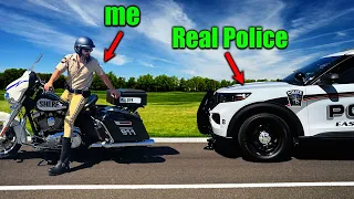 I got Pulled over by the REAL POLICE