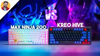 Kreo Hive vs Zebronics Max Ninja 200 | Best mechanical gaming Keyboard under 4000 in 2024