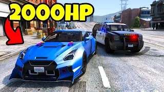 Omar Chases a 2000 HP GTR!