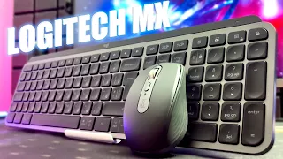 Клавіатура Logitech MX KEYS S та Миша ANYWHERE 3S