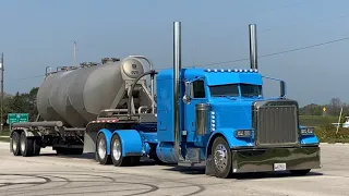 Truck Spotting Featuring LOUD Jake Brakes!