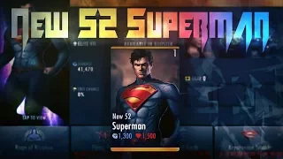 New 52 Superman gold card(Injustice gods among us )