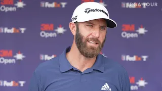 Dustin Johnson Wednesday Presser 2021 3M Open