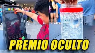 MILLONARIO REGALA DINERO CON PELOTITAS TRANSPARENTES EN VASOS DE COLORES 😱