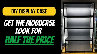 DIY display case for Hot Toys vehicles and figures | Garage shelf display tutorial