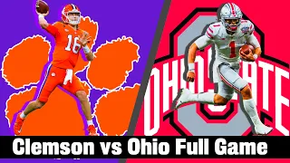 Sugar Bowl -  Ohio State Buckeyes vs Clemson Tigers - Full Game 60fps