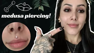 NEW Philtrum (Medusa) Piercing! // Healing Process, Pain, Pros & Cons