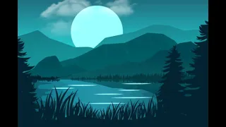 Landscape Animation Video In After Effects- Motion Graphics