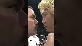 Don Frye vs Yoshihiro Takayama PRIDE FC 2002 #brutal #faceoff  #letsgo