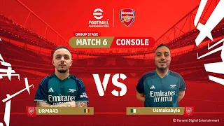 Console GS: URMA43 - Usmakabyle | eFootball™ Championship 2024 Arsenal FC Finals