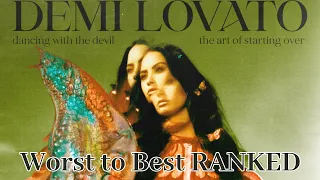 Tracklist Ranked/Worst to Best: 'Dancing with the Devil... the Art of Starting Over' by Demi Lovato