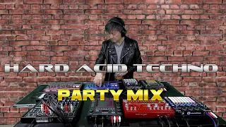Hard Acid Techno party mix,  BPM=140 ~143