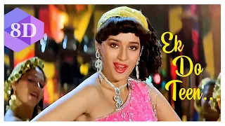 EK DO TEEN 8D || TEZAAB || ALKA YAGNIK || LAXMIKANT PYARELAL