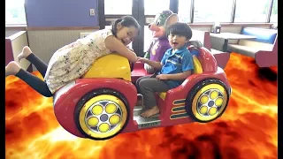 The Floor is Lava Challenge and Family Fun Time at Chuck E Cheese