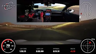 SpeedSF Thunderhill East GR86 - Dusk/Bluehour lap (not chasing times)