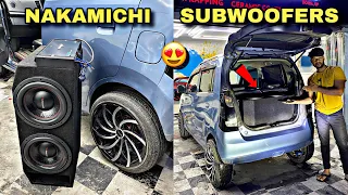 Finally Nakamichi Subwoofers Install Kara Hi Liye🔥 | Car Music System Installation || Harshit Vlogs