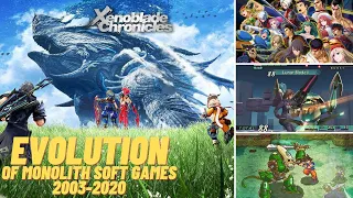 Evolution of Monolith Soft Games 2003-2020