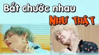 [ BTS funny moments # 9] Bắt chước nhau như thật (Phần 1) =))))(BTS imitating each other)