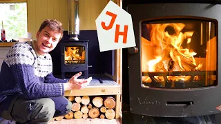 Installing a Wood Stove in my OFF GRID Shepherd Hut Cabin | Episode 2